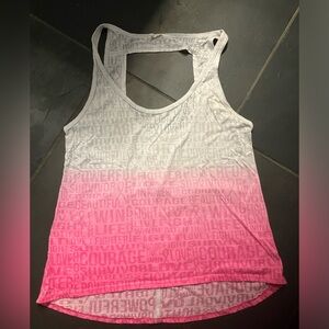 Women’s size small poly rayon breast cancer awareness, tank top